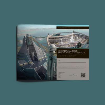 Architectural Design Portfolio US Letter Template