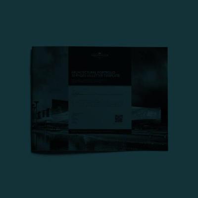 Architecture Portfolio 30 Pages US Letter Template