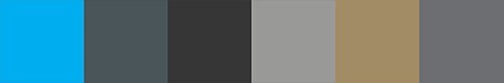 Architecture Portfolio Square Format Template Color Palette