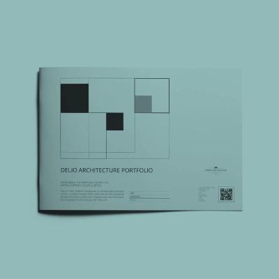 Delio Architecture Portfolio A4 Landscape