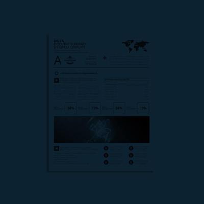 Delta Executive Summary US Letter Template