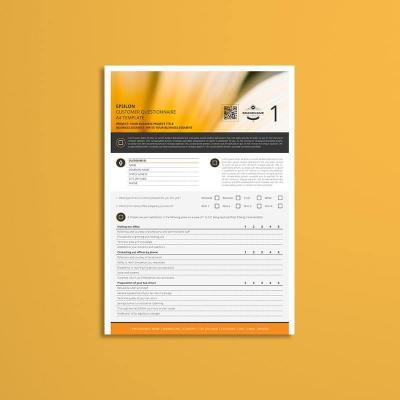 Epsilon Customer Questionnaire A4 Template