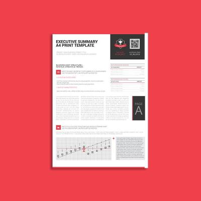 Executive Summary A4 Print Template