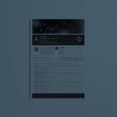 Genikon Customer Questionnaire A4 Template