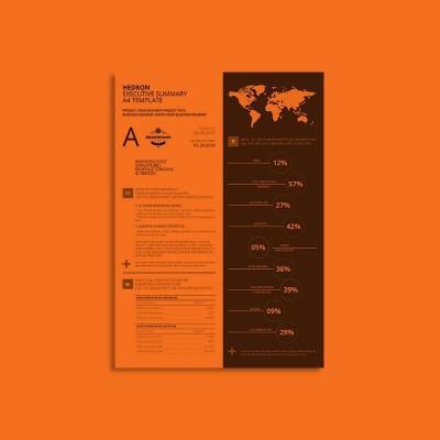 Hedron Executive Summary A4 Template