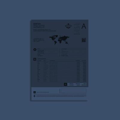 Karton Sales Quote A4 Template