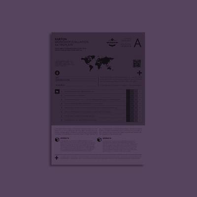 Karton Workshop Evaluation A4 Template