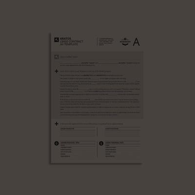 Kratos Lease Contract A4 Template