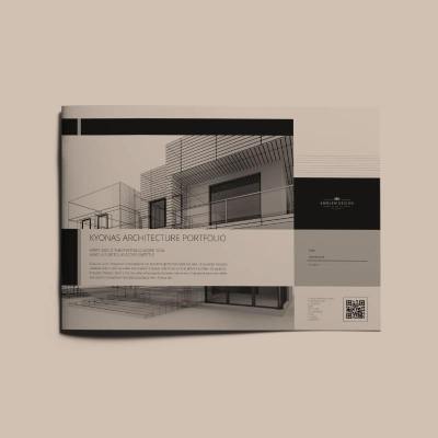 Kyonas Architecture Portfolio A4 Landscape