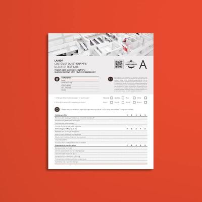 Lamda Customer Questionnaire US Letter Template