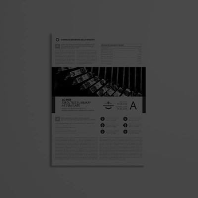 Lomet Executive Summary A4 Template
