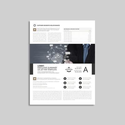 Lomet Executive Summary US Letter Template