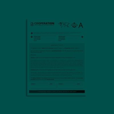 Octo Cooperation Agreement US Letter Template