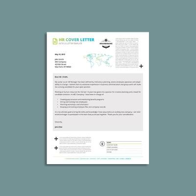 Octo HR Cover Letter US Letter Template