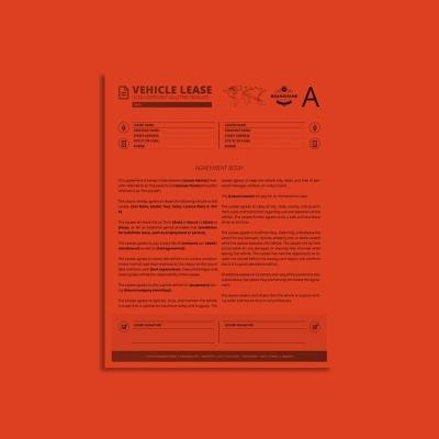 Octo Vehicle Lease Agreement US Letter Template