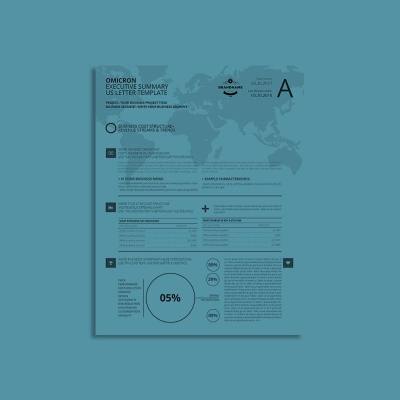 Omicron Executive Summary US Letter Template