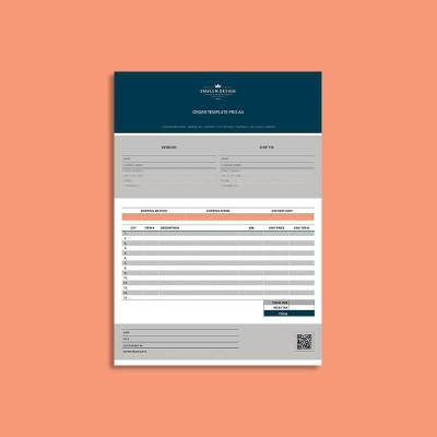 Order Template Pro A4