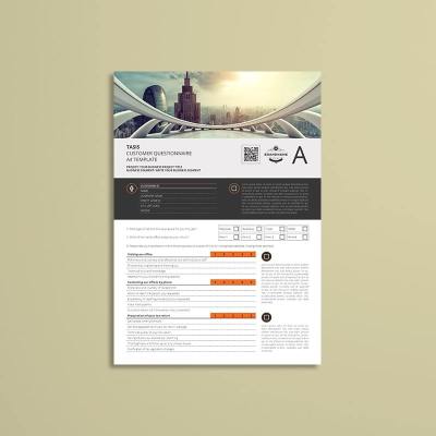 Tasis Customer Questionnaire A4 Template