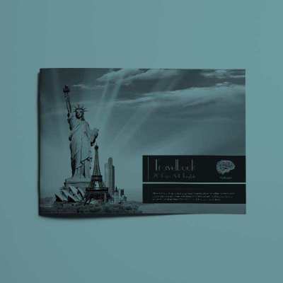 20 Pages A4 Travelbook Template