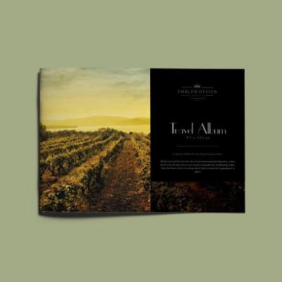 20 Pages Travel Album Template