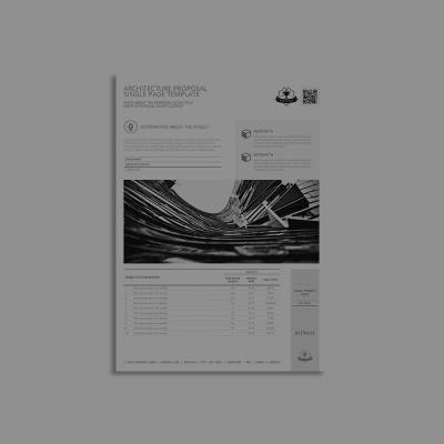 Architecture Proposal Single Page