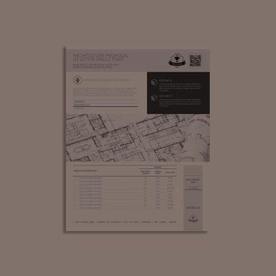 Architecture Proposal US Letter Single Page