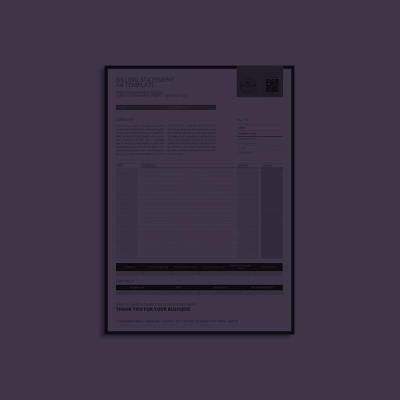 Billing Statement A4 Template