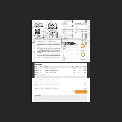 Biz Invoice Template A4