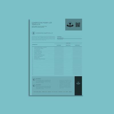 Competitive Point List Template