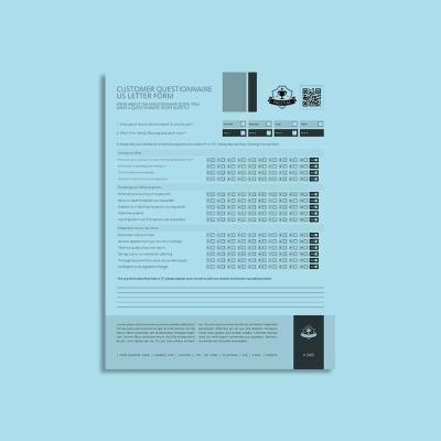 Customer Questionnaire US Letter Form