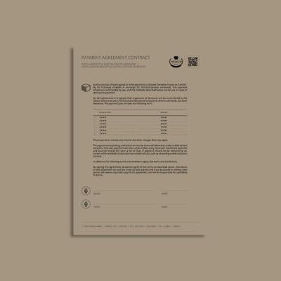 Payment Agreement Contract Template