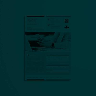 Business Cost Estimation A4 Template