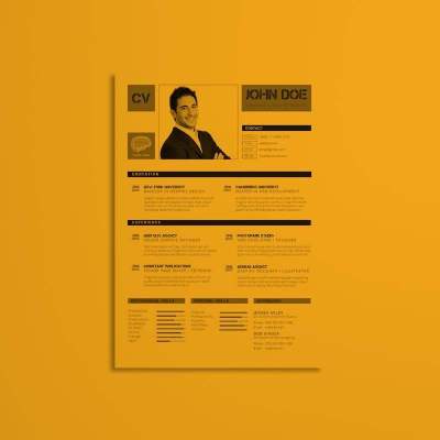 CV Template v2 A4