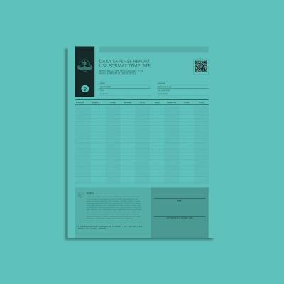 Daily Expense Report USL Format Template