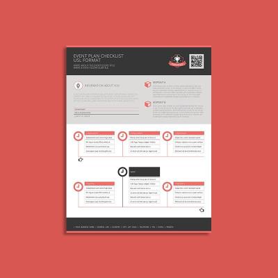 Event Plan Checklist USL Format