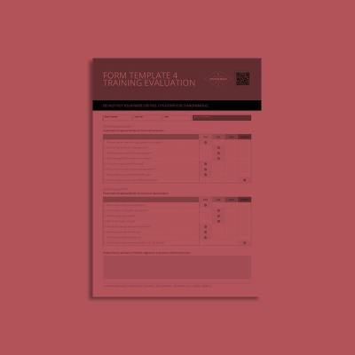 Form Template 4 Training Evaluation