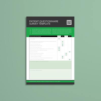 Patient Questionnaire Survey Template