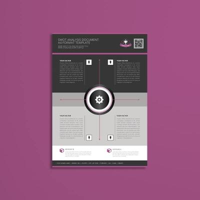SWOT Analysis Document A4 Format Template