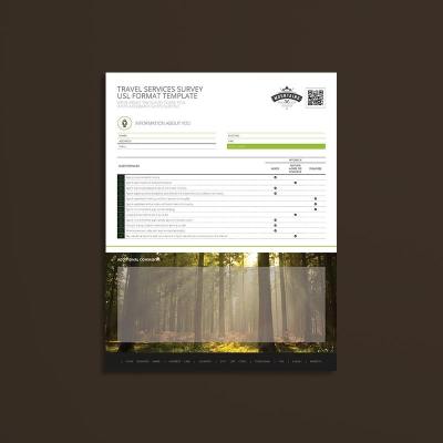 Travel Services Survey USL Format Template