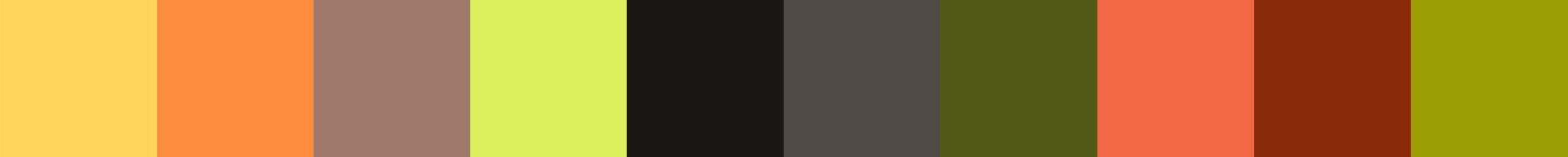 214 Ziolakea Color Palette