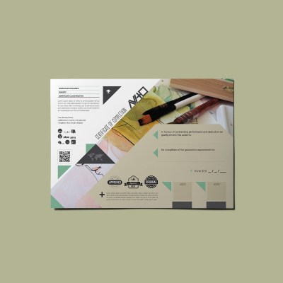 AViTO Certificate of Completion Template