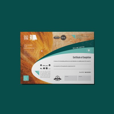 Bi4 Certificate of Completion Template