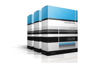 Blue Base Color – Tri-Color Representations