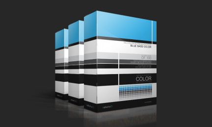 Blue Base Color – Tri-Color Representations