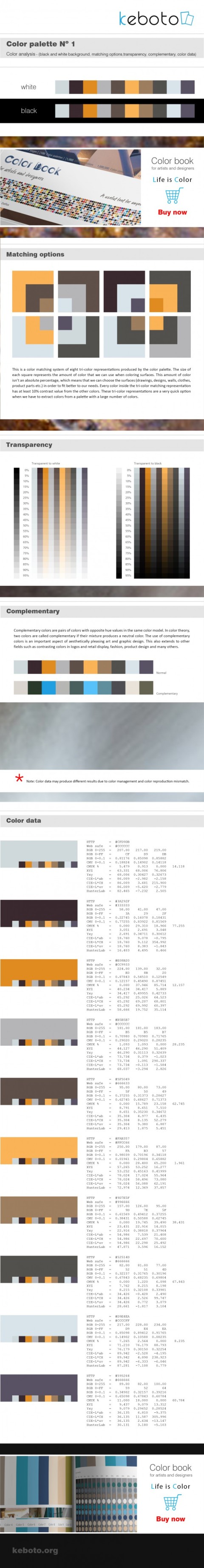 Keboto - Color Palette No01