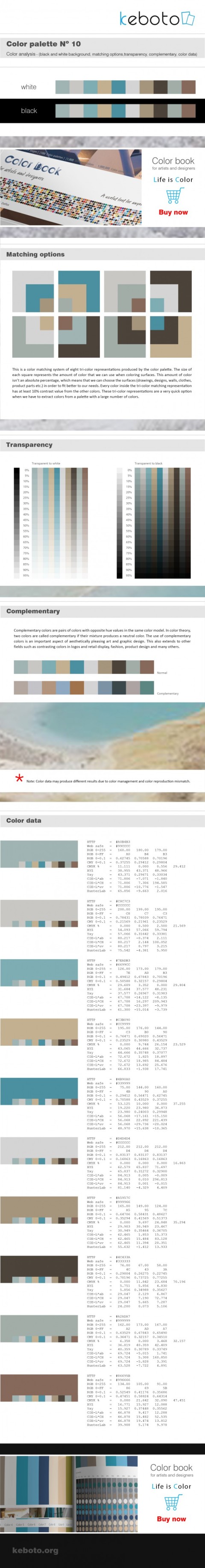 Keboto - Color Palette No10