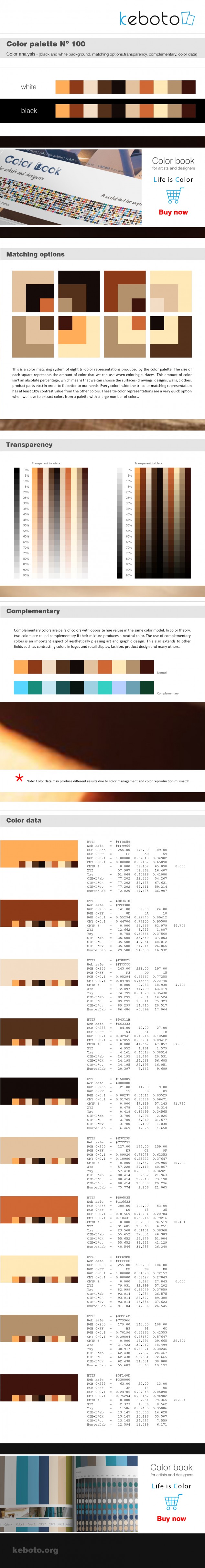 Keboto - Color Palette No100