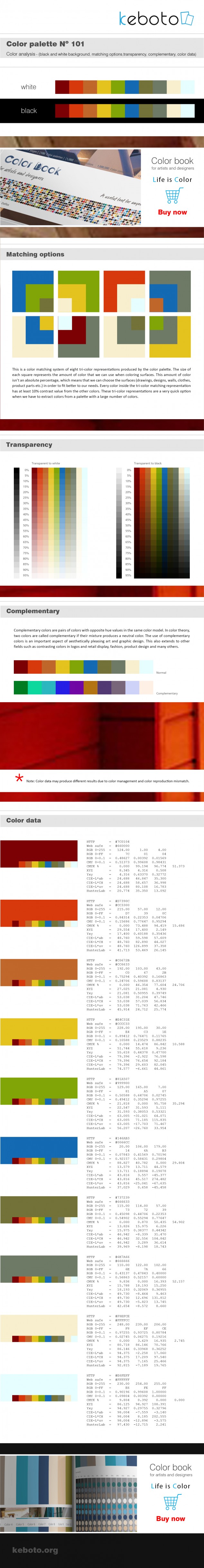 Keboto - Color Palette No101