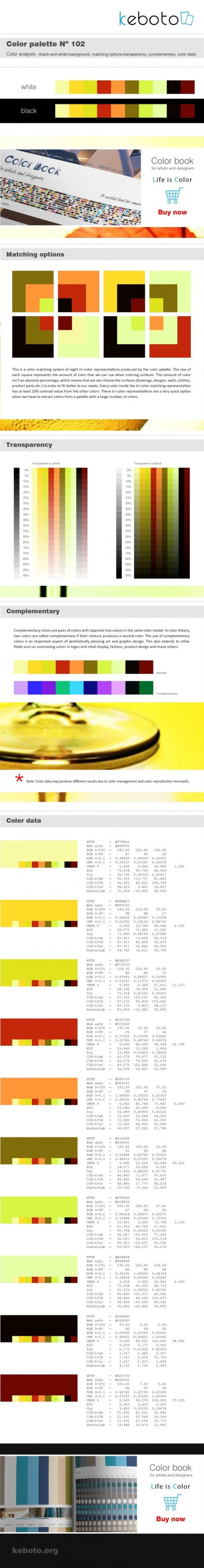 Keboto - Color Palette No102