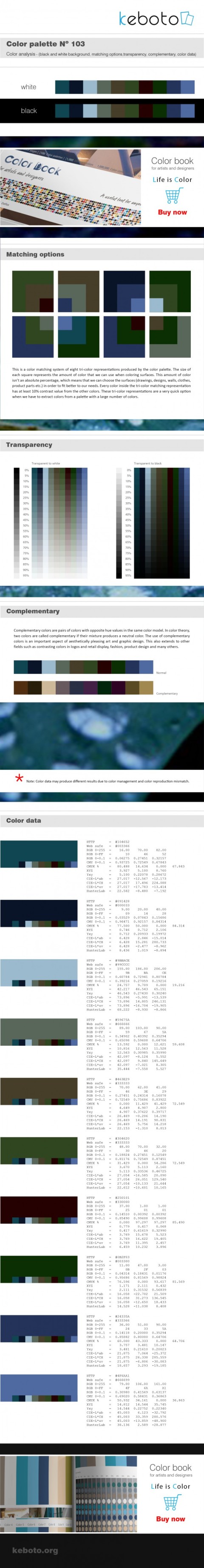 Keboto - Color Palette No103